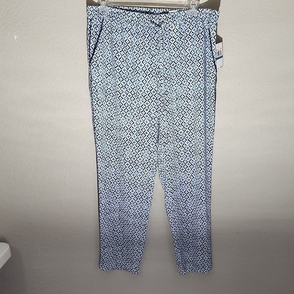 Michael Michael Kors Pants Womens Size XL Navy Blue 4 Pocket NEW